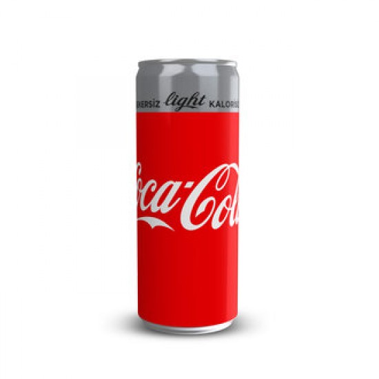 Coca Cola Light Kutu 330 ML 24'lü Koli
