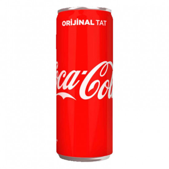 Coca Cola Orijinal Kutu 330 ML 24'lü Koli