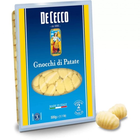 De Cecco Gnocchi Patate Makarna 500 GR * 12 Adet